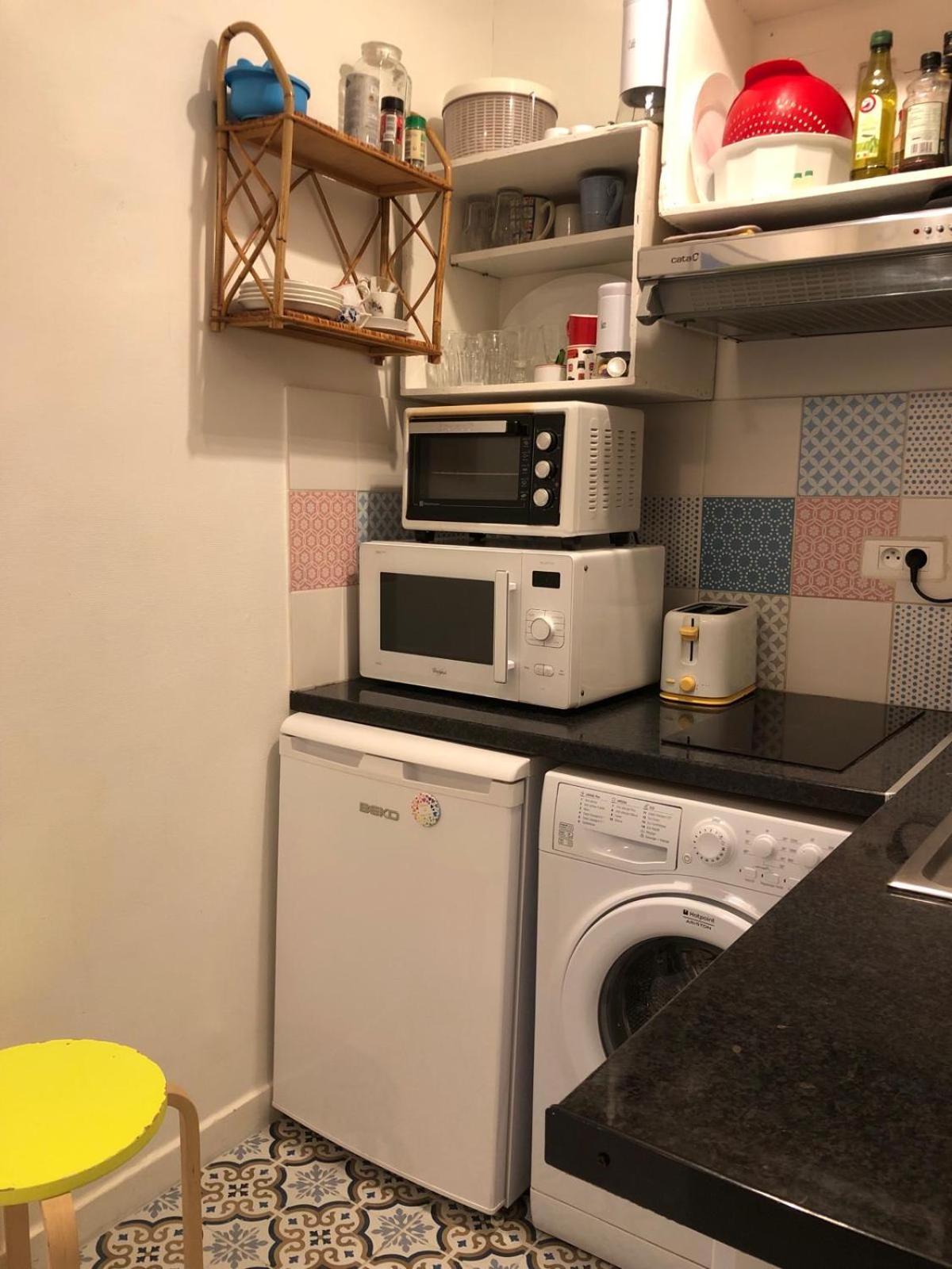 Charmante Escapade Au Coeur Des Batignolles Appartamento Parigi